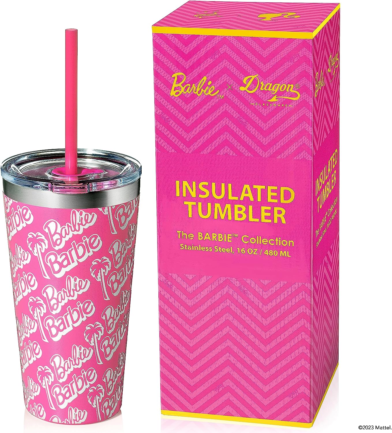Barbie Travel Tumbler on Amazon