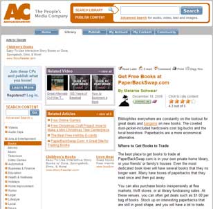 Associated Content : Get Free Books At PaperBackSwap.com Associated Content : Get Free Books At PaperBackSwap.com