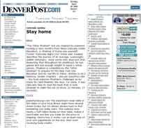 Dever Post - Colorado Sunday : Stay Home Dever Post - Colorado Sunday : Stay Home