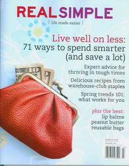 Article in Real Simple Magazine