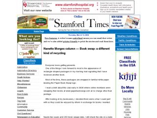 The Stamford Times : Book Swap: A Different Kind Of Recycling The Stamford Times : Book Swap: A Different Kind Of Recycling