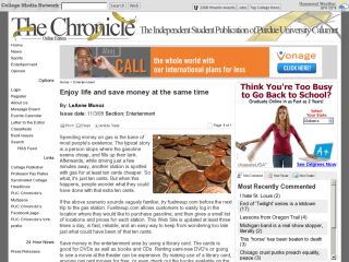 The Chronicle : Enjoy Life And Save Money At The Same Time The Chronicle : Enjoy Life And Save Money At The Same Time