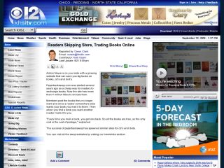 KHSLTV 12/ Chico Ca : Readers Skipping Stores, Trading Books Online KHSLTV 12/ Chico Ca : Readers Skipping Stores, Trading Books Online